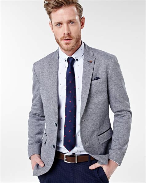 grey blazer navy chinos